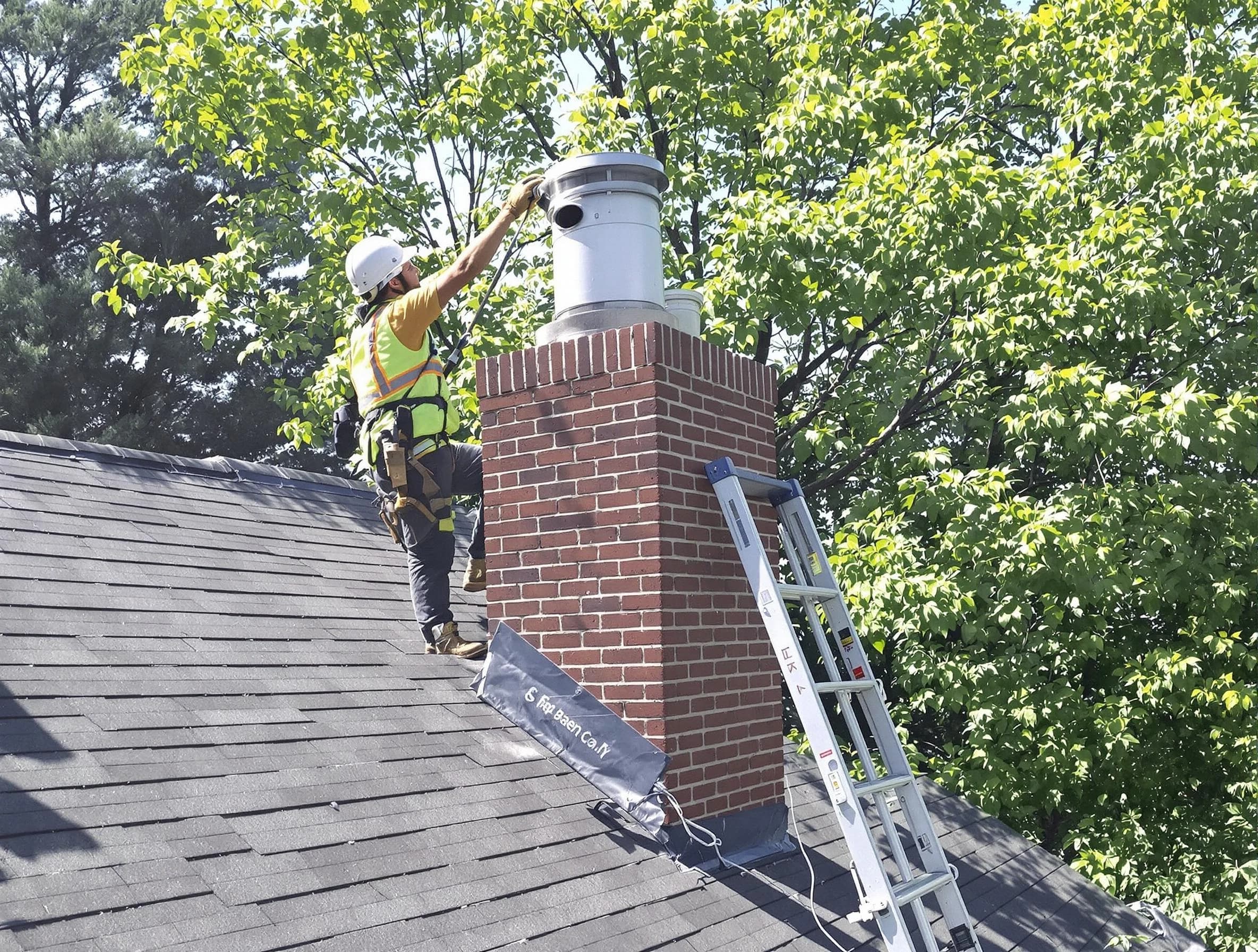 Chimney liner inspection by Grantsville Chimney Sweep in Grantsville, UT