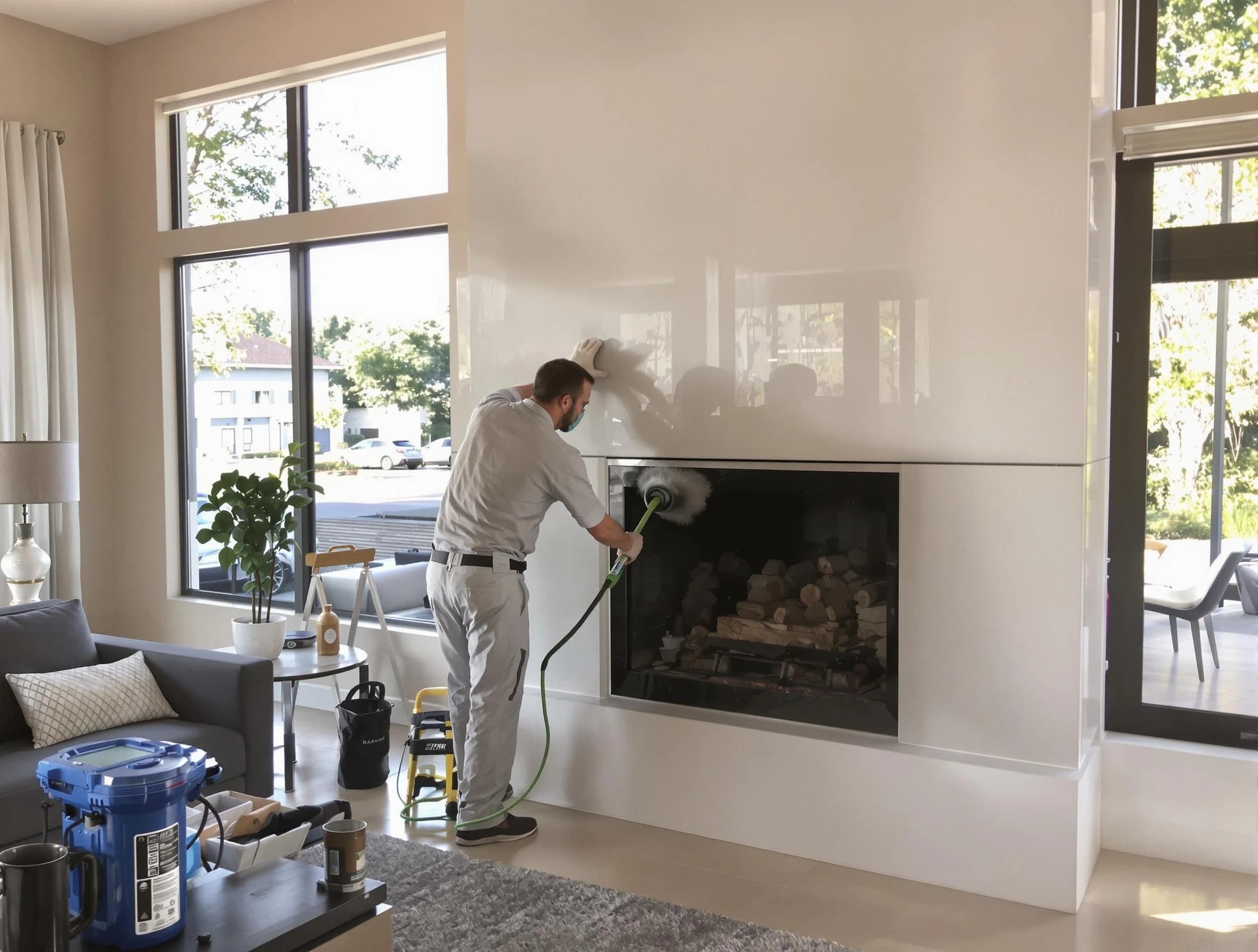 Grantsville Chimney Sweep performing thorough soot removal in Grantsville, UT