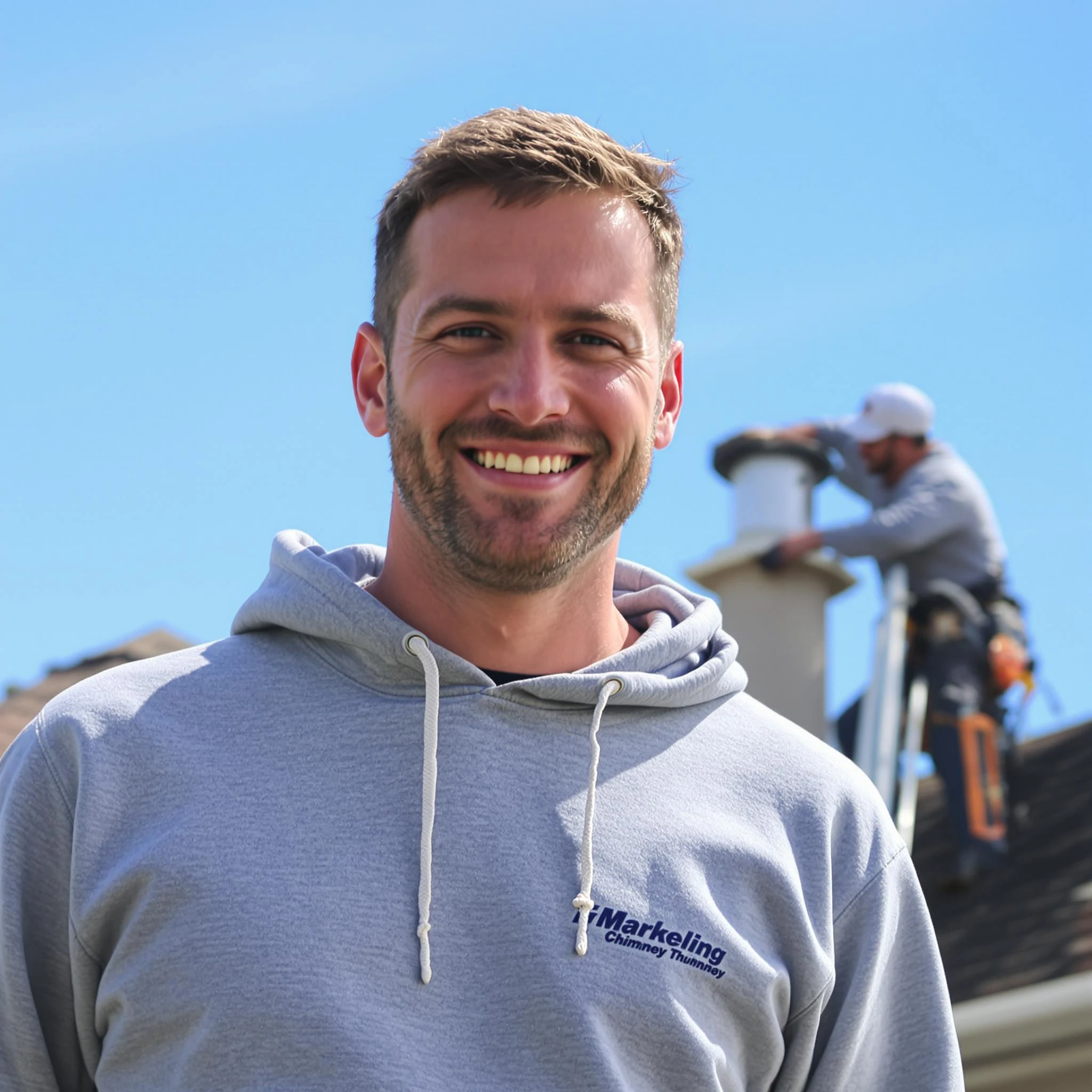 The Grantsville Chimney Sweep team.